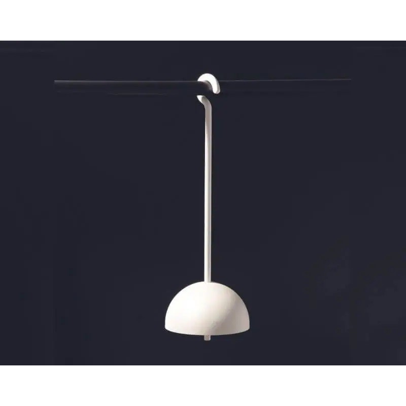 Acquista online Lampada da tavolo Iota Rosso LED ricaricabile per interni e esterni Marino Cristal